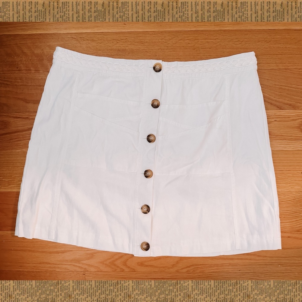 (nwot!) arula (altar’d state) white mini skirt